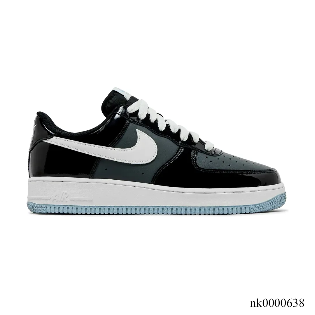 AF 1 Low Black Iron Grey Patent Shoes Sneakers – nk0000638