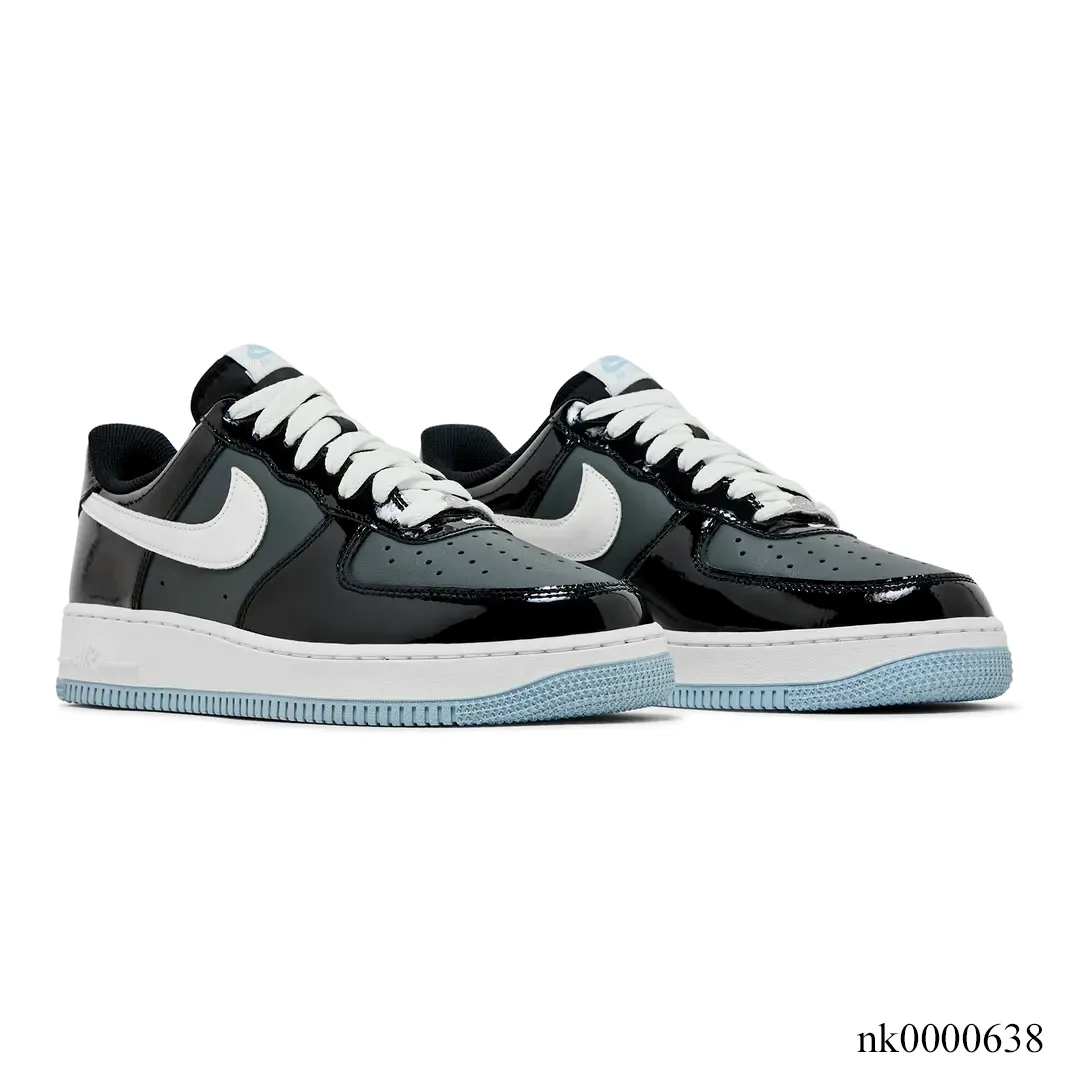AF 1 Low Black Iron Grey Patent Shoes Sneakers – nk0000638 - Image 3