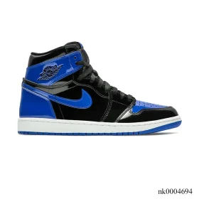 AJ 1 High OG Patent Royal Blue Shoes Sneakers – nk0004694