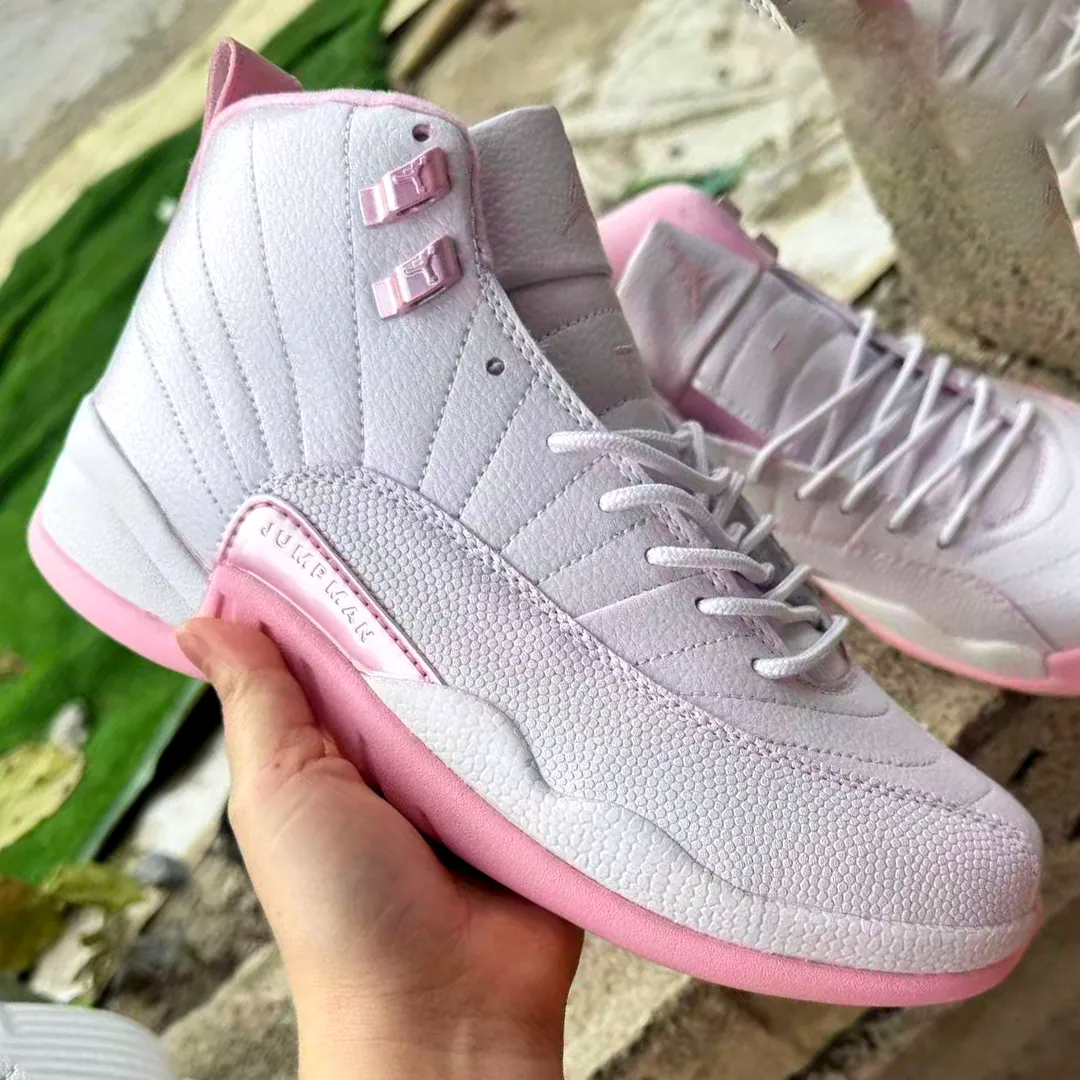 AJ 12 Pearl Pink Shoes Sneakers - nk0004723 - Image 7