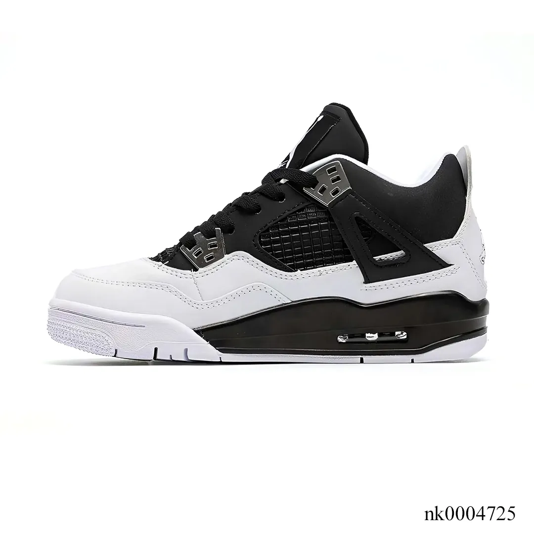 AJ 4 Black White Shoes Sneakers - nk0004725 - Image 2