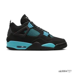 AJ 4 Black Cyan Shoes Sneakers - nk0004727