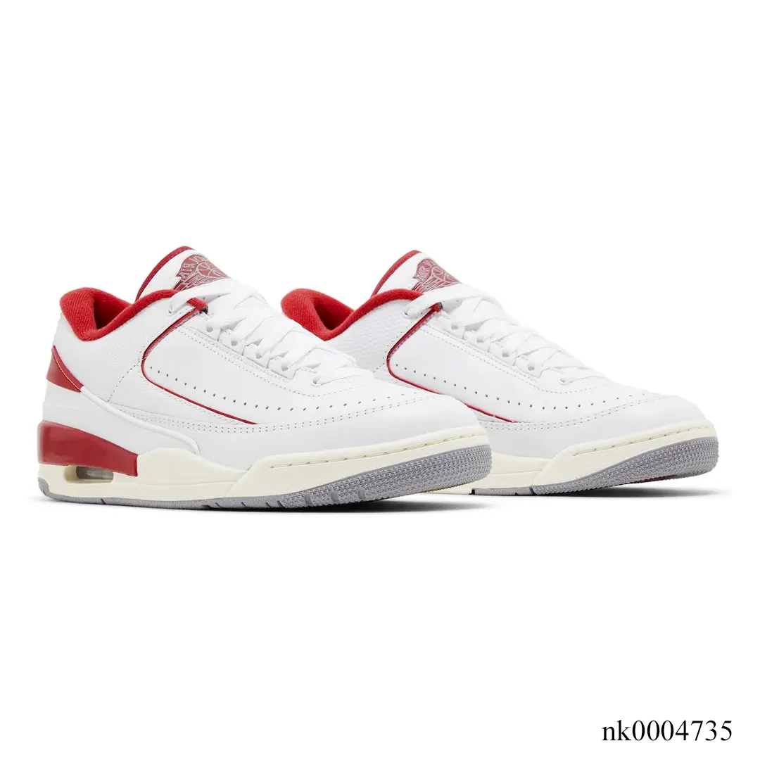 AJ 2/3 White Varsity Red Shoes Sneakers - nk0004735 - Image 3