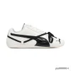 Rosé x PM Speedcat Premium Leather Warm White Shoes Sneakers - pm0000014