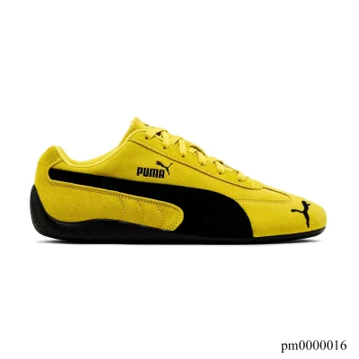 PM Speedcat OG Pelé Yellow Black Shoes Sneakers - pm0000016