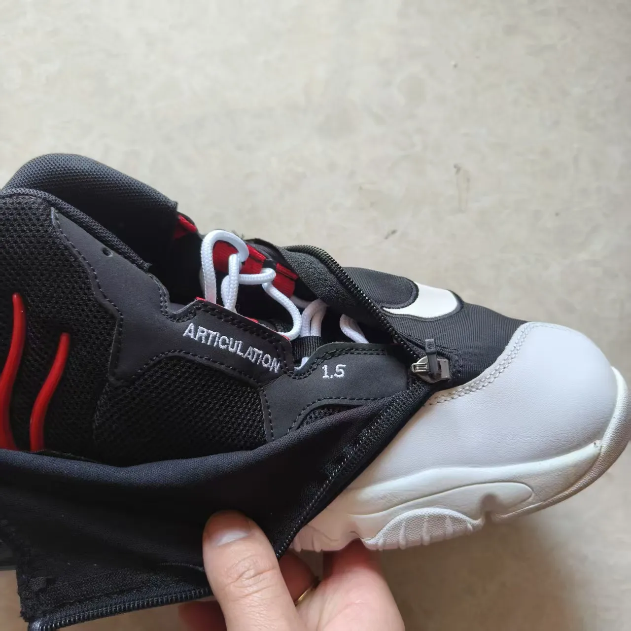 Air Zoom Flight '98 The Glove Black Shoes Sneakers - nk0004703 - Image 10