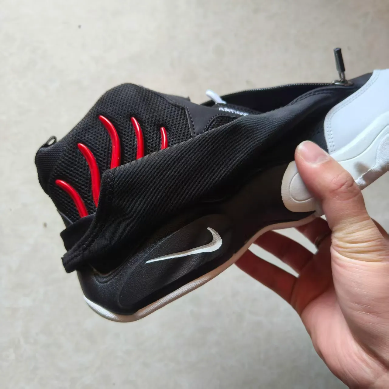 Air Zoom Flight '98 The Glove Black Shoes Sneakers - nk0004703 - Image 8
