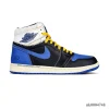 Fragment x Union LA x AJ 1 High OG Sport Royal Shoes Sneakers – nk0004748