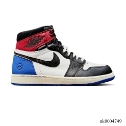 Fragment x Union LA x AJ 1 High OG Varsity Red Shoes Sneakers – nk0004749
