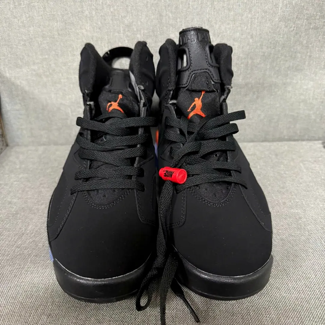 AJ 6 Black Infrared Orange Shoes Sneaker - nk0004758 - Image 10