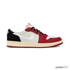 Trophy Room x AJ 1 Low OG (White Swoosh) Shoes Sneakers – nk0004773
