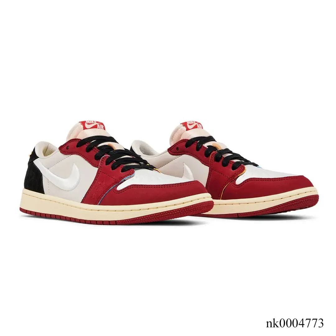 Trophy Room x AJ 1 Low OG (White Swoosh) Shoes Sneakers – nk0004773 - Image 3