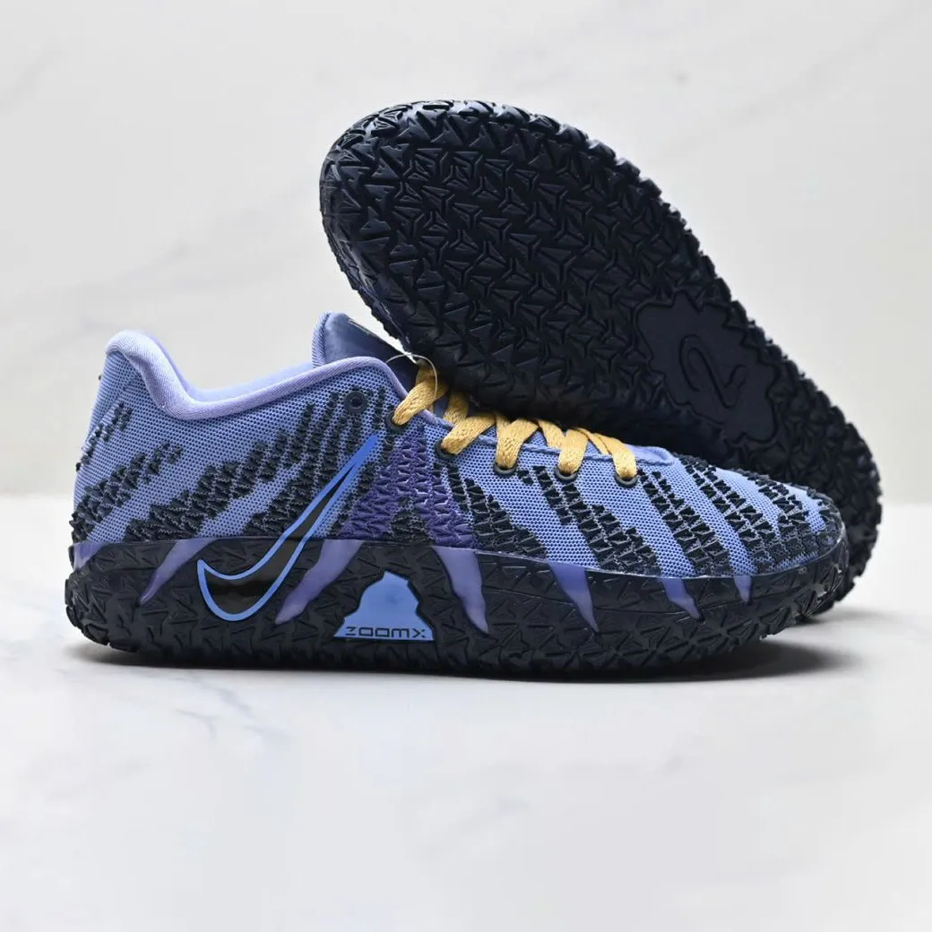 Ja 3 'Cobalt Bliss Metallic Silver' Shoes Sneakers - nk0004774 - Image 4