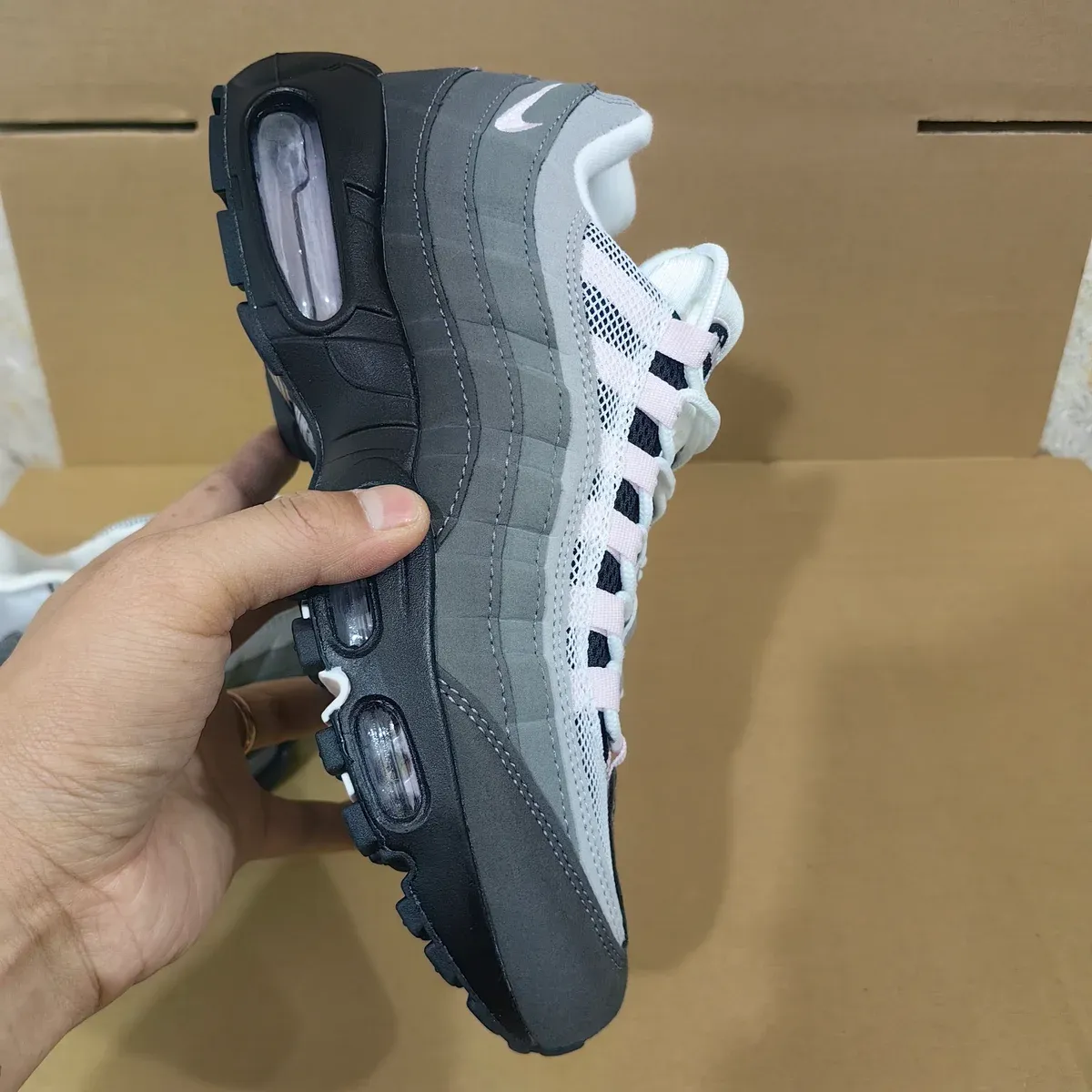 AM 95 OG Big Bubble Pink Foam Shoes Sneakers - nk0004776 - Image 7