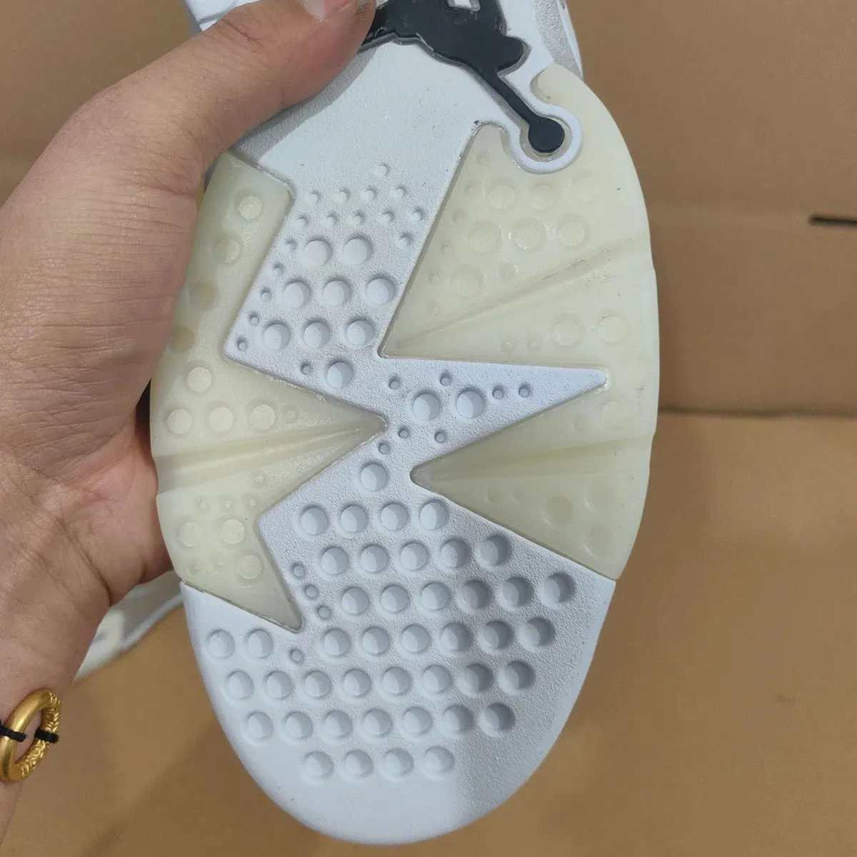 PSG x AJ 6 Metallic Silver Shoes Sneaker - nk0004782 - Image 11