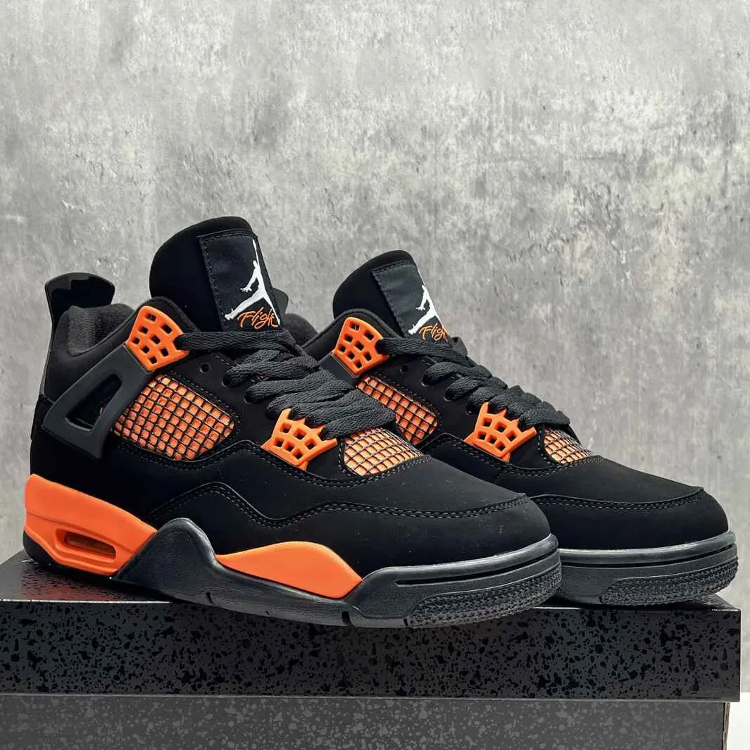 AJ 4 Orange Thunder Shoes Sneakers - nk0004803 - Image 6