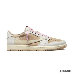 Travis Scott x AJ 1 Low OG Brown Shy Shoes Sneakers – nk0004811