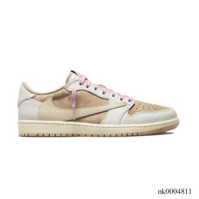 Travis Scott x AJ 1 Low OG Brown Shy Shoes Sneakers – nk0004811