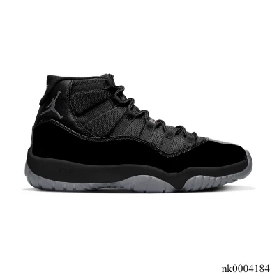 AJ 11 Black Red Grey Shoes Sneakers - nk0004184