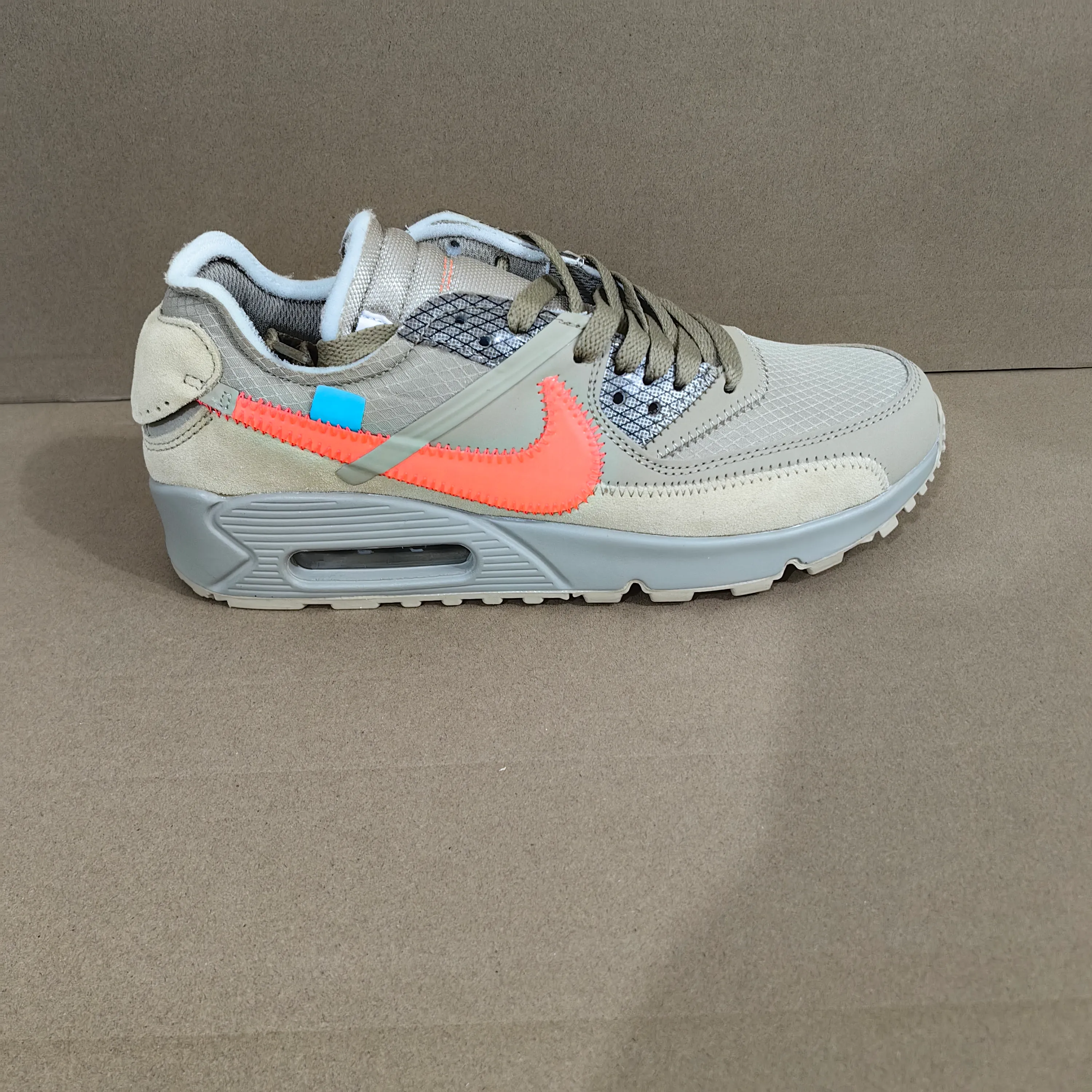 OW x AM 90 'Desert Ore' Shoes Sneakers – nk0004822 - Image 6