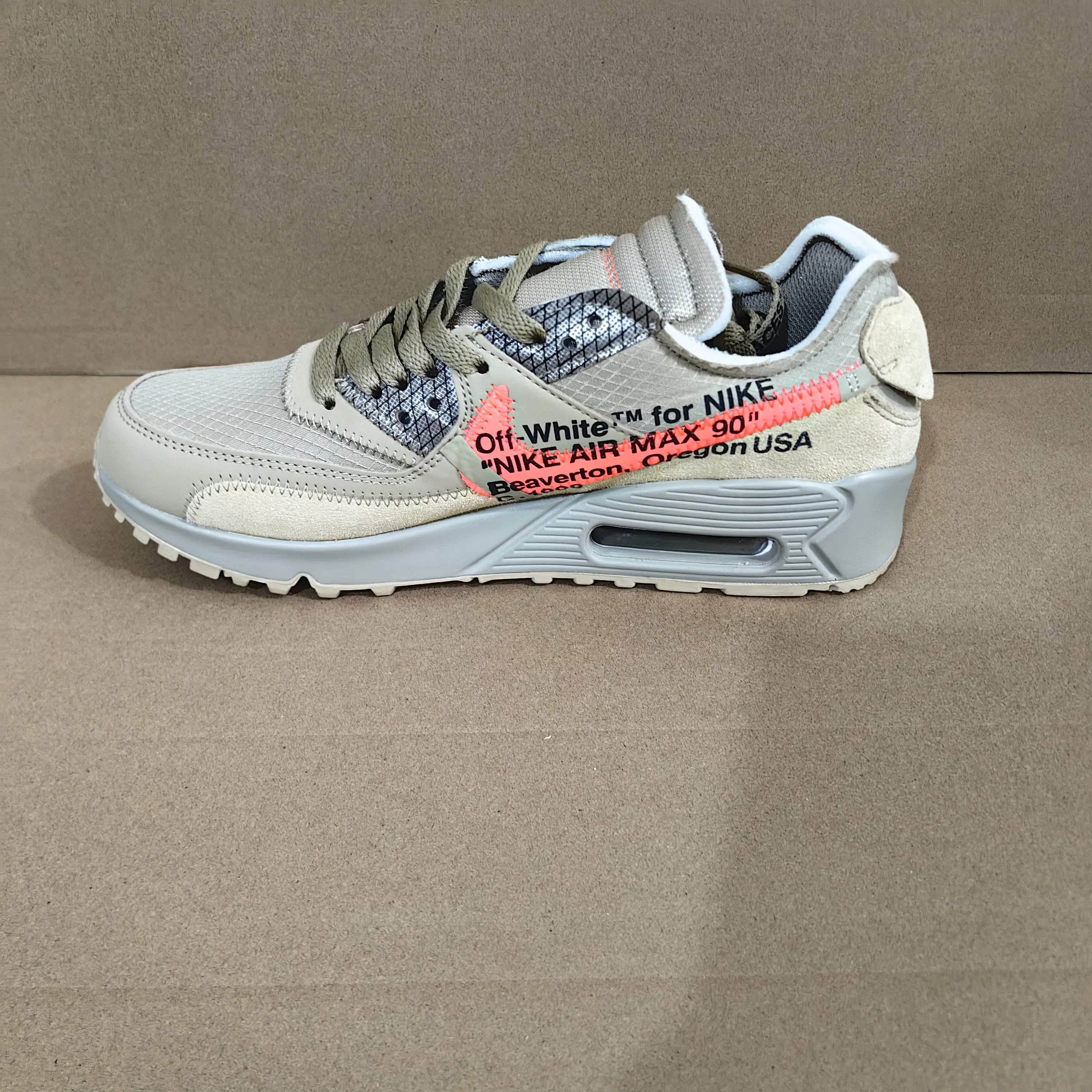 OW x AM 90 'Desert Ore' Shoes Sneakers – nk0004822 - Image 7