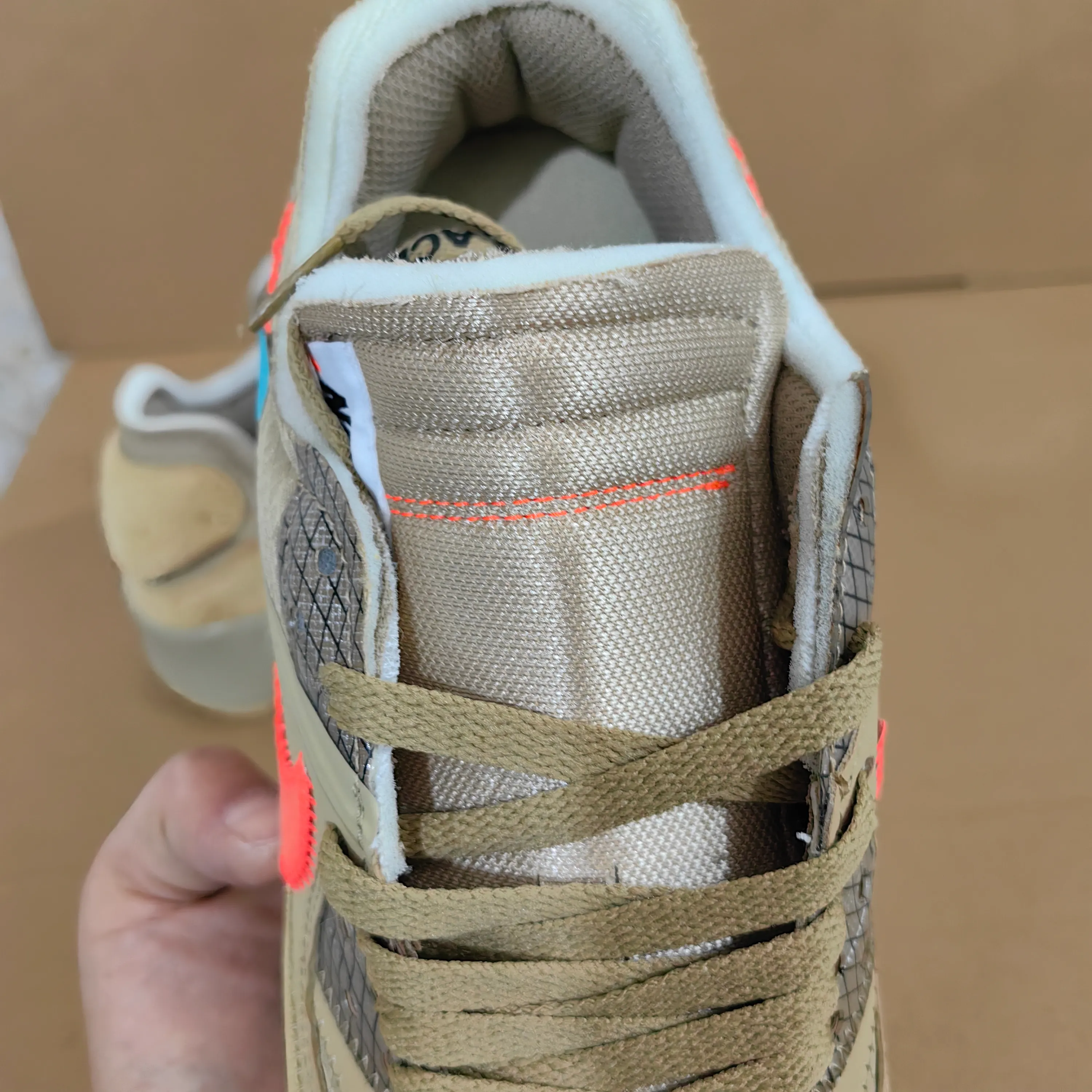 OW x AM 90 'Desert Ore' Shoes Sneakers – nk0004822 - Image 13