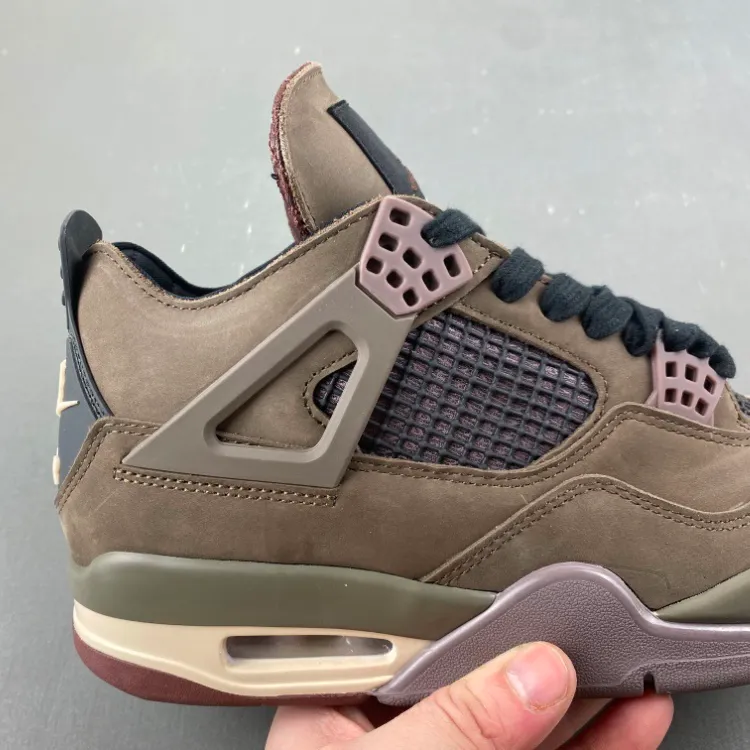 A Ma Maniére x AJ 4 Retro 'Dark Mocha' Shoes Sneakers - nk0004826 - Image 15