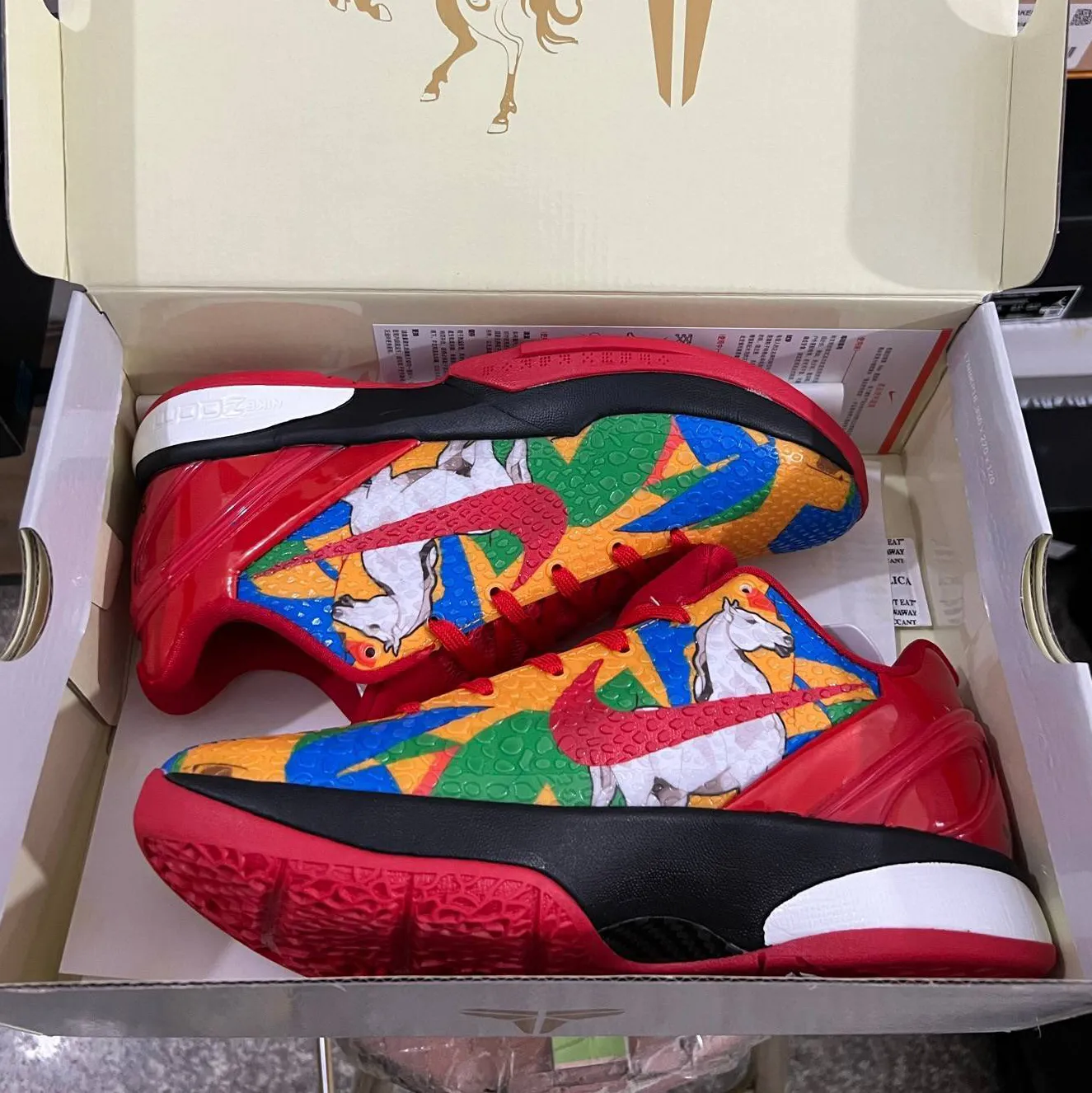 Kobe 6 Year Of The Horse Shoes Sneakers - nk0004826 - Image 8