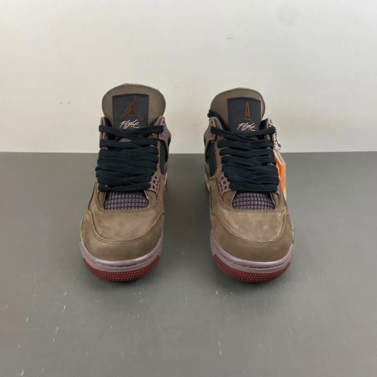 A Ma Maniére x AJ 4 Retro 'Dark Mocha' Shoes Sneakers - nk0004826 - Image 10