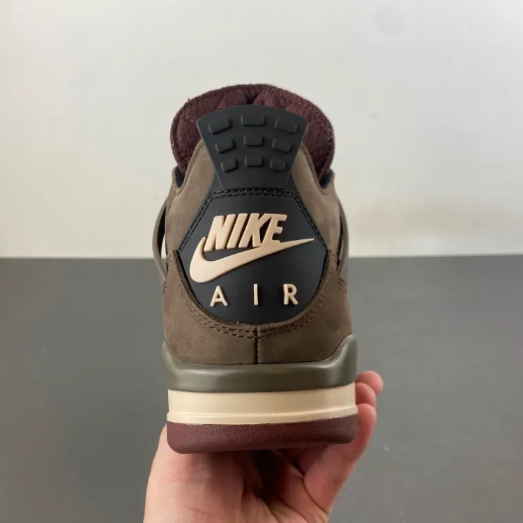 A Ma Maniére x AJ 4 Retro 'Dark Mocha' Shoes Sneakers - nk0004826 - Image 12