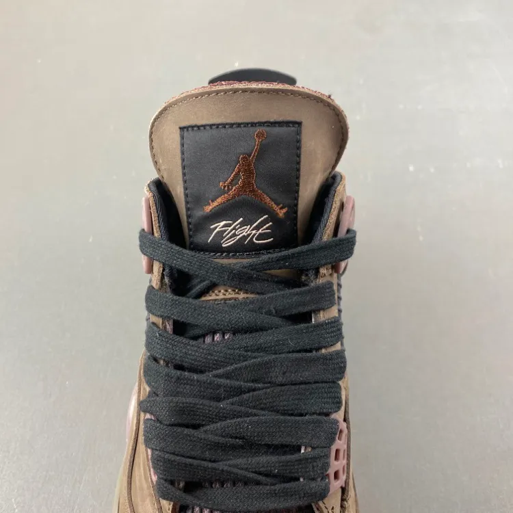 A Ma Maniére x AJ 4 Retro 'Dark Mocha' Shoes Sneakers - nk0004826 - Image 13