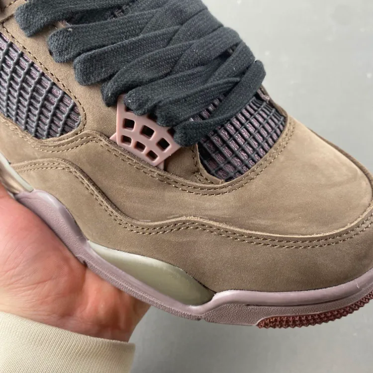 A Ma Maniére x AJ 4 Retro 'Dark Mocha' Shoes Sneakers - nk0004826 - Image 14