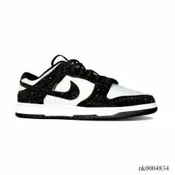 AJ 1 Low Black White Diamond Shoes Sneakers – nk0004834