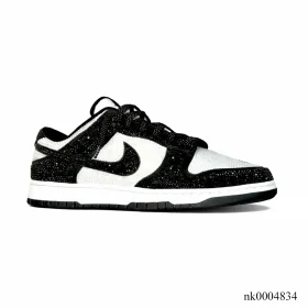 AJ 1 Low Black White Diamond Shoes Sneakers – nk0004834