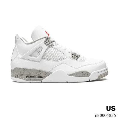 AJ 4 Retro White Oreo Shoes Sneakers - nk0004856