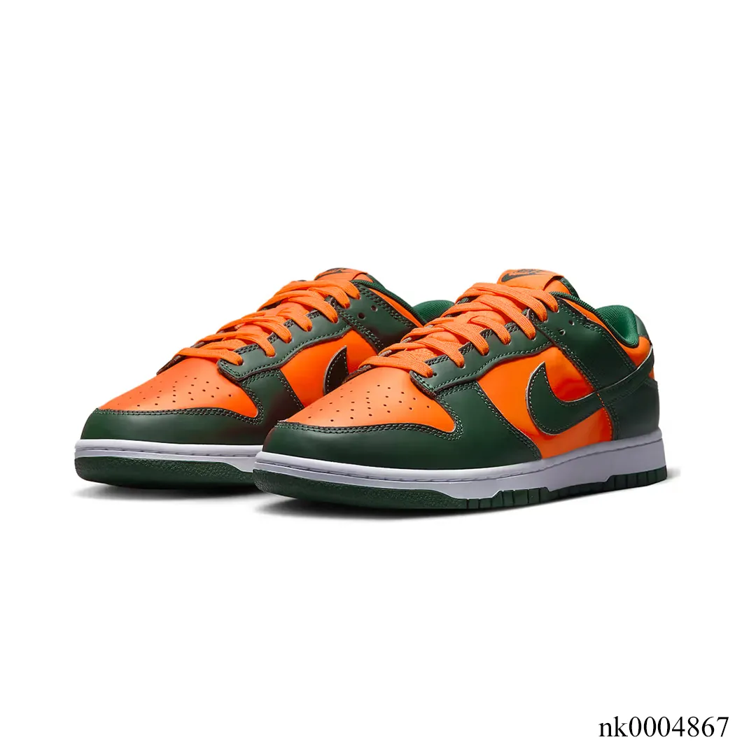 Dunk Low Retro ‘Miami Hurricanes’ Shoes Sneakers - nk0004867 - Image 3