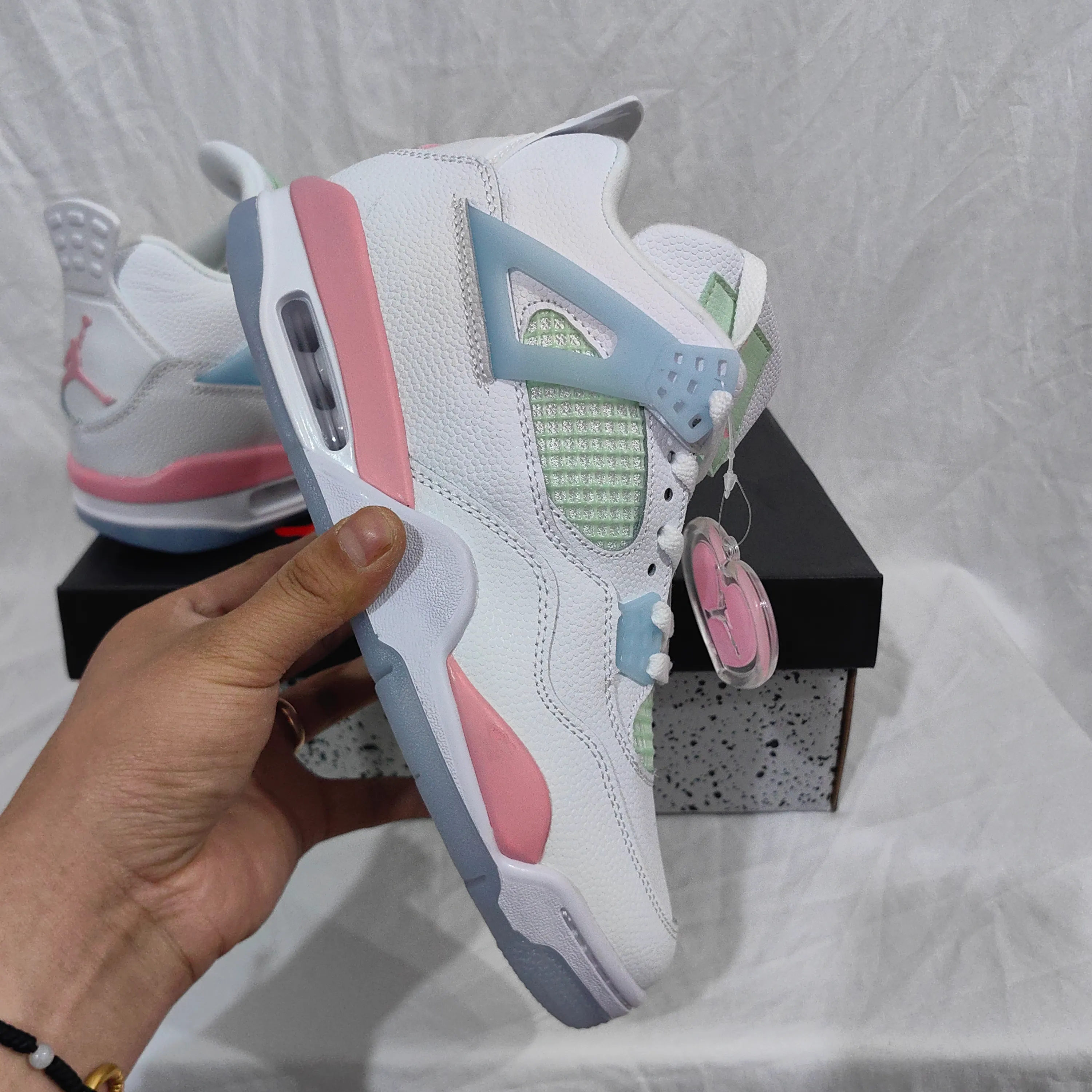 AJ 4 Valentine's Day Shoes Sneakers - nk0004880 - Image 6