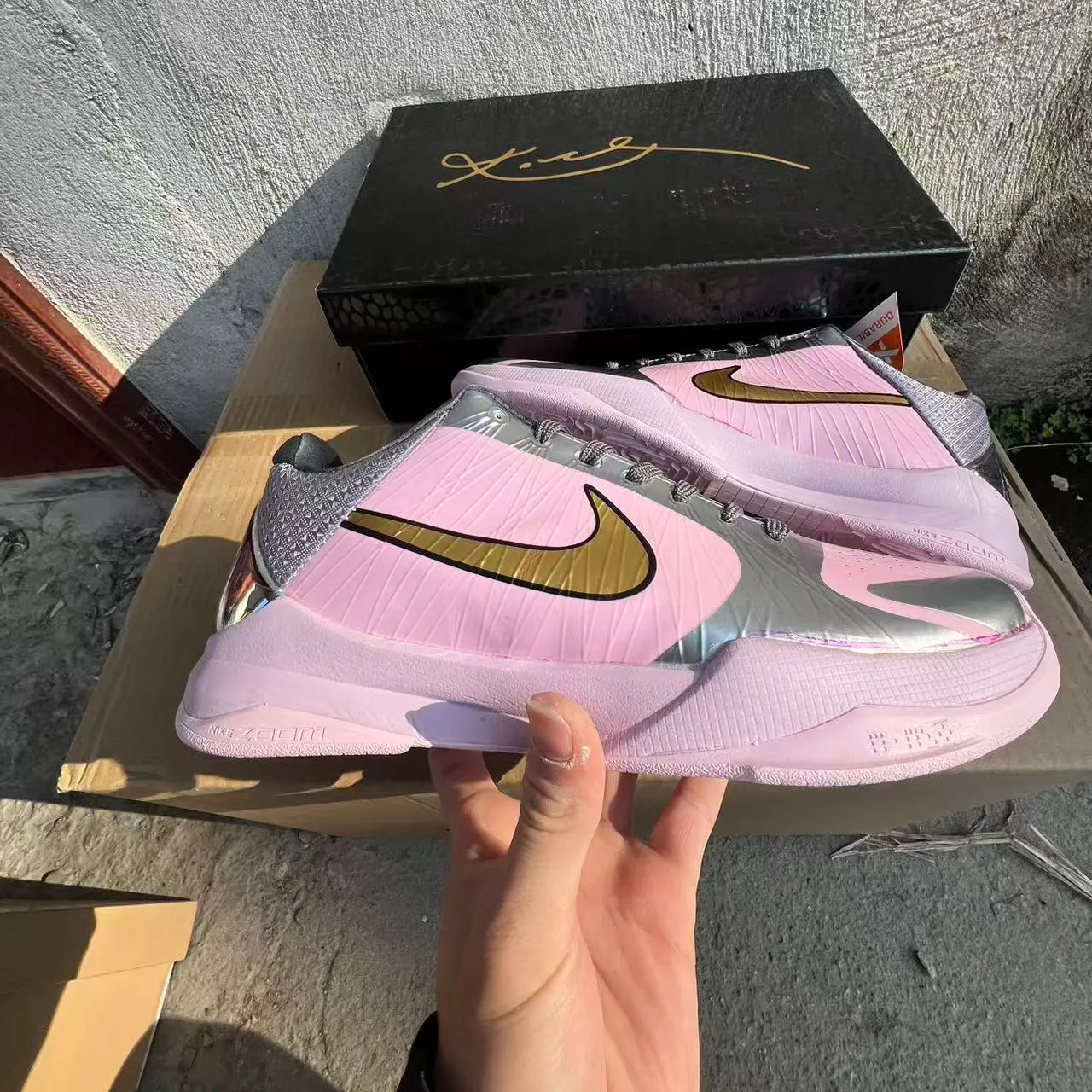 Kobe 5 Protro Arike Ogunbowale PE Shoes Sneakers – nk0004907 - Image 4