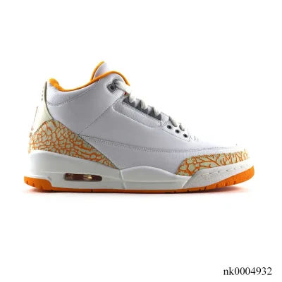 AJ 3 Orange Citrus Shoes Sneakers – nk0004932