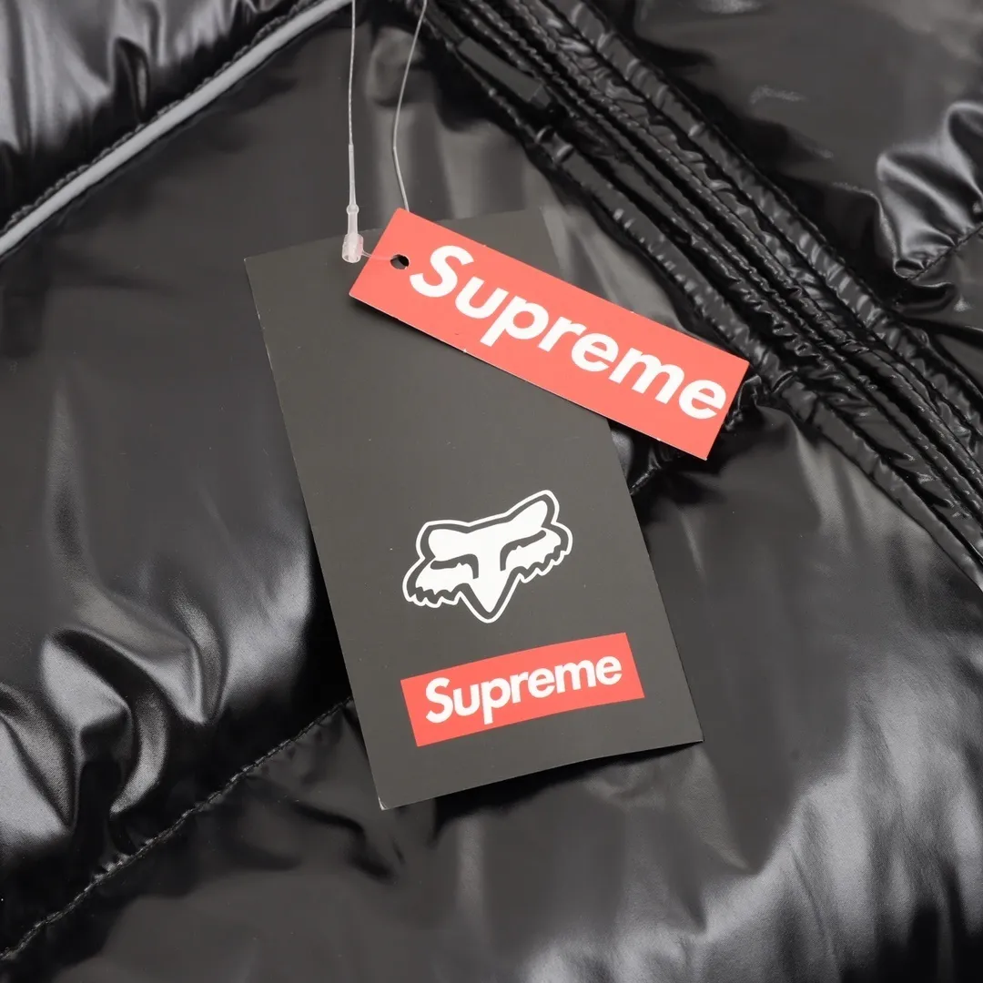 SUP x Fox Racing Shiny Down Puffer Jacket - SUP0114 - Image 6