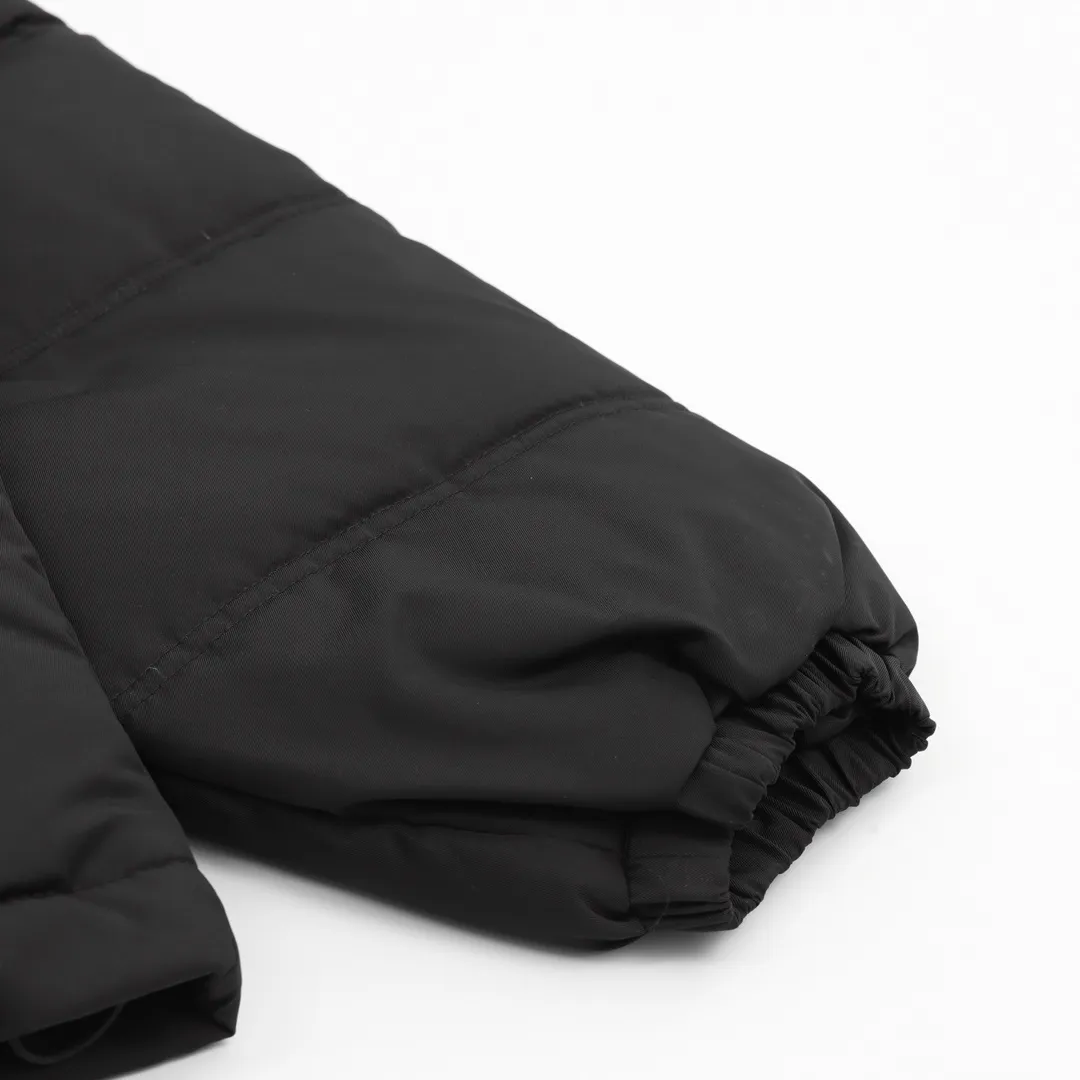 SUP Leather Yoke Puffer Jacket - SUP0115 - Image 7