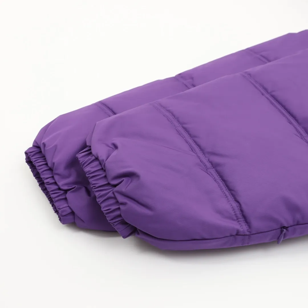 SUP Leather Yoke Puffer Jacket - SUP0116 - Image 8