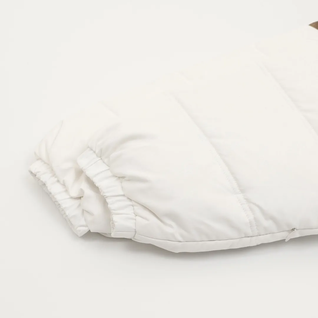 SUP Leather Yoke Puffer Jacket - SUP0117 - Image 7