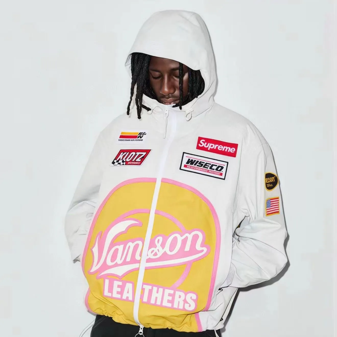 SUP x Vanson Leathers GORE-TEX Shell Jacket - SUP0118 - Image 3