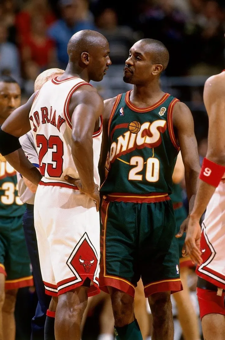 Gary Payton defensive matchup vs Michael Jordan 1996 NBA Finals