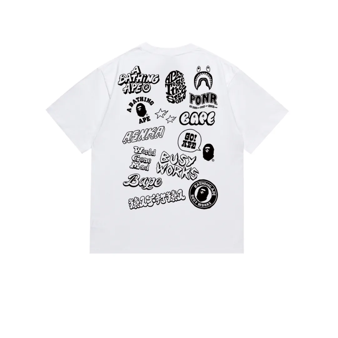BAPE Streetwear Cotton T-Shirt - BAP0014 - Image 4