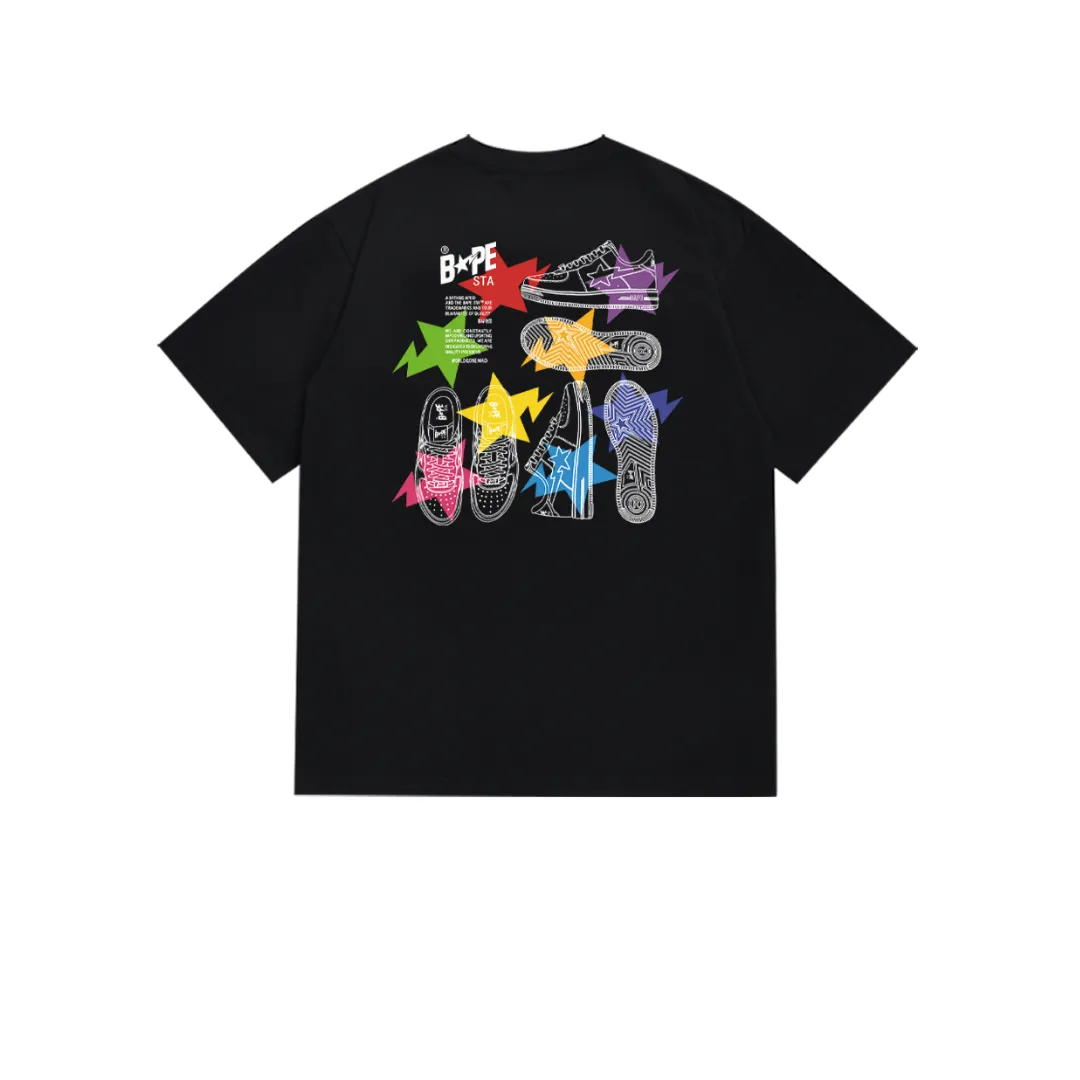 BAPE Streetwear Cotton T-Shirt - BAP0017 - Image 2