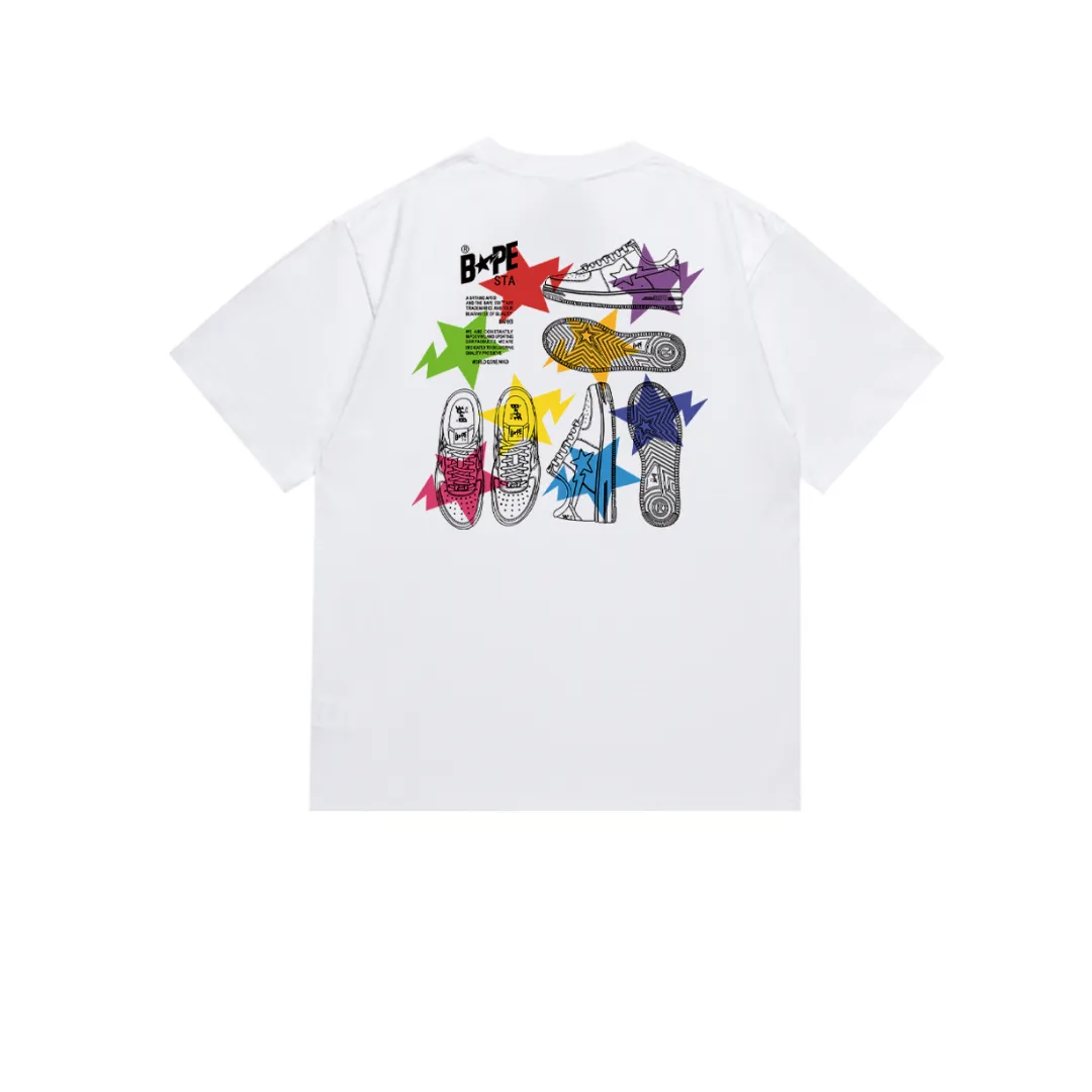 BAPE Streetwear Cotton T-Shirt - BAP0017 - Image 4