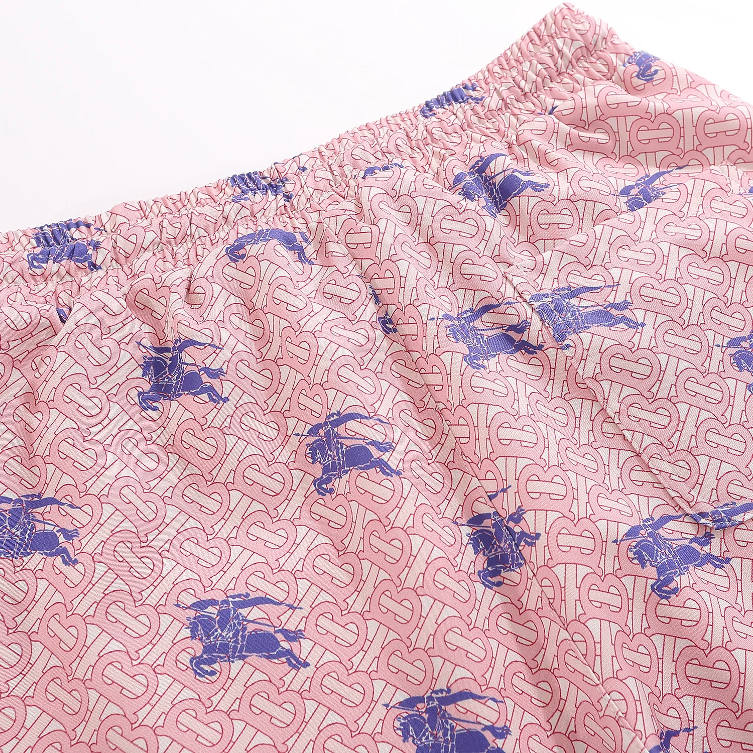 BUR Monogram Shorts - BUR0039 - Image 8