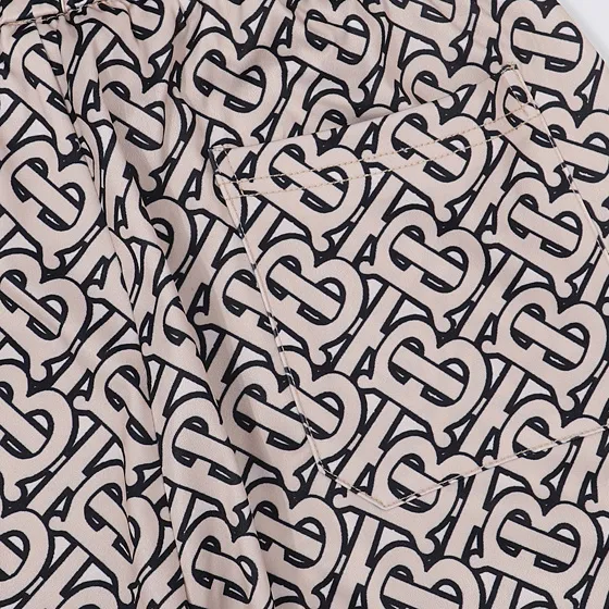 BUR Monogram Shorts - BUR0041 - Image 14